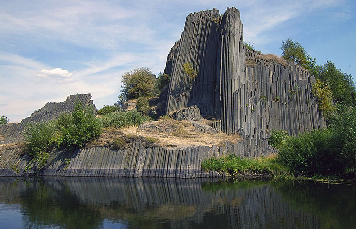 Herrenhausfelsen (Pansk skla), Tschechien