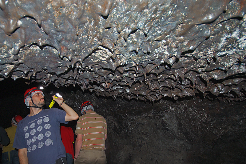 Inside a Volcano: Lava Tube and Chimney (September 2009)