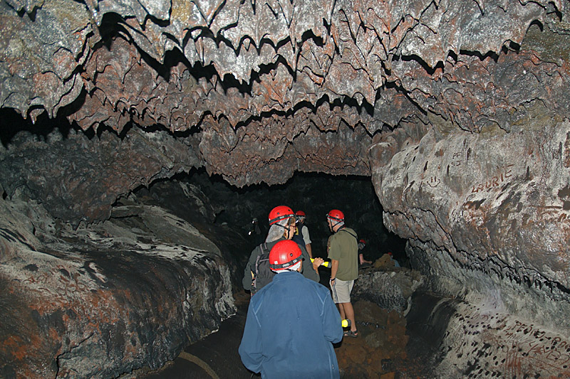 Inside a Volcano: Lava Tube and Chimney (September 2009)