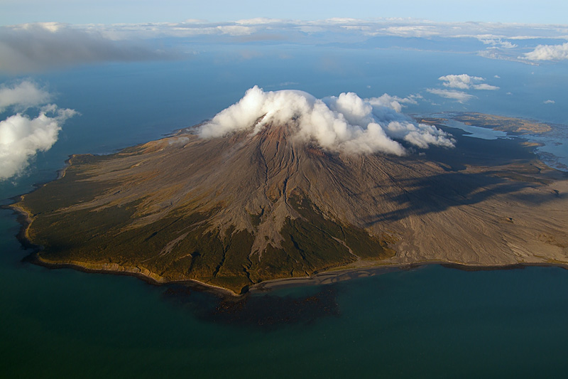 Iliamna und Augustine Volcano