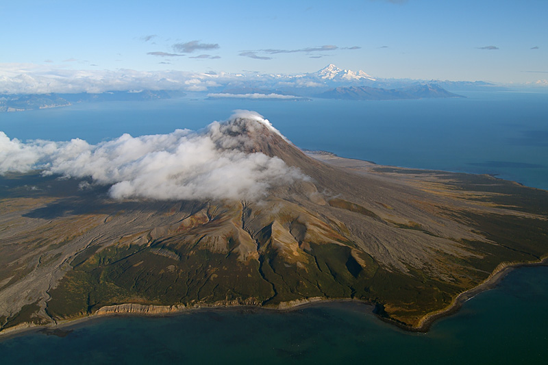 Iliamna and Augustine Volcanoes