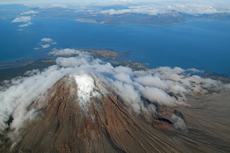 Iliamna und Augustine Volcano
