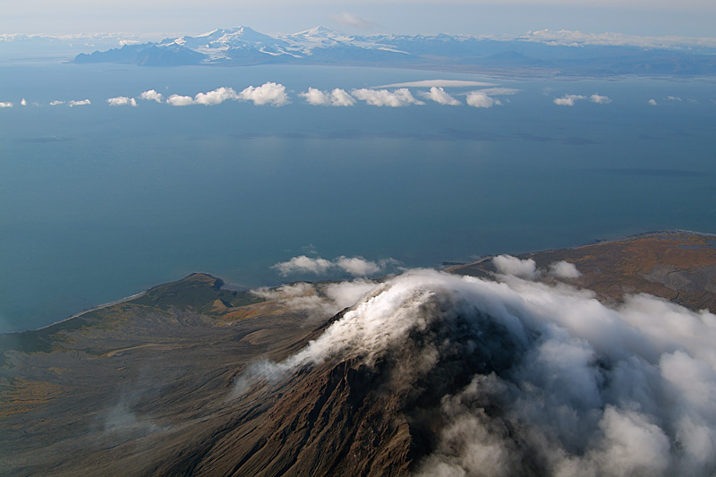 Iliamna und Augustine Volcano