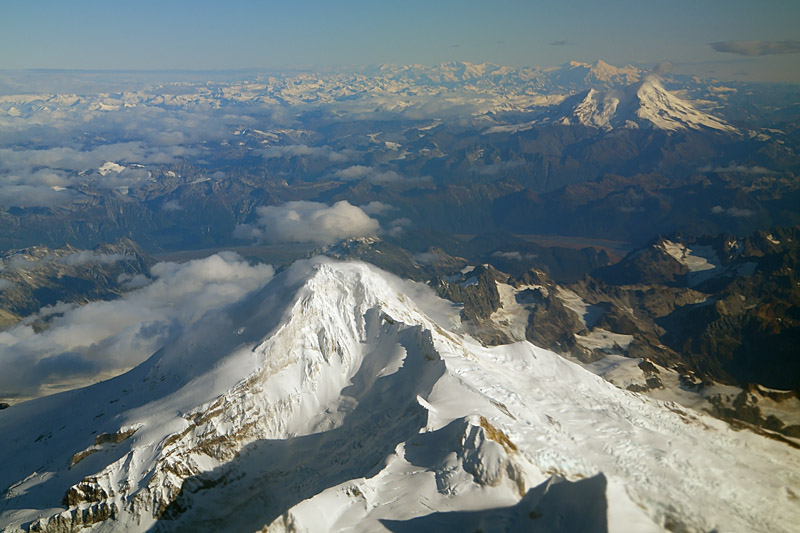 Iliamna und Augustine Volcano