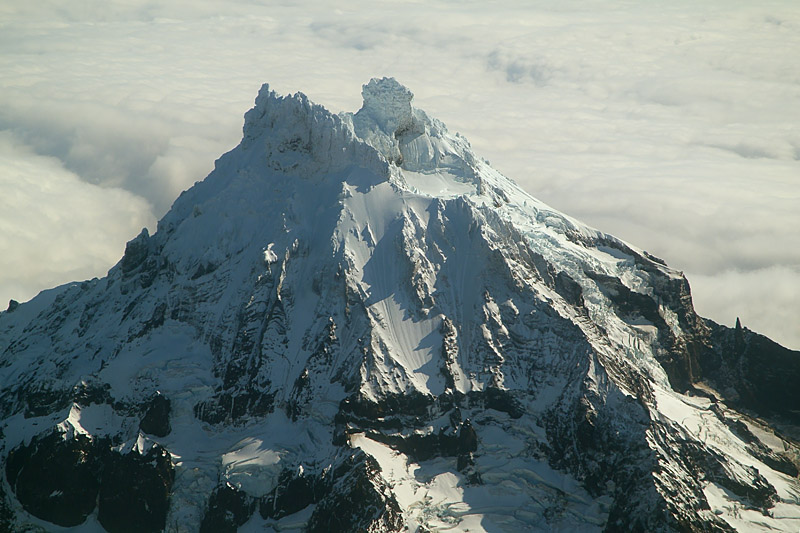 Shishaldin and Isanotski Volcanoes, Unimak Island