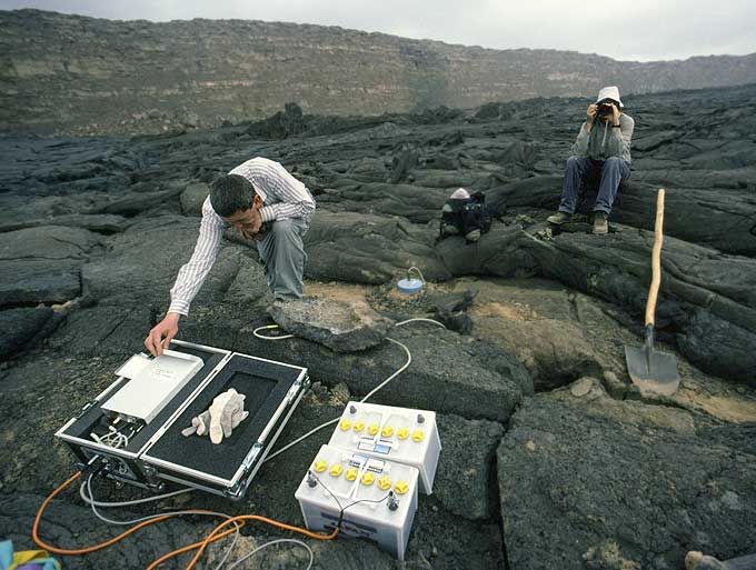 Volcanologists