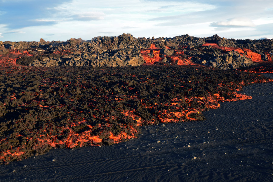 Bardarbunga Eruption: Lava Flows