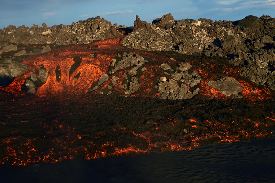 Bardarbunga Eruption: Lava Flows