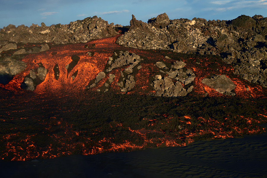 Eruzione del Bardarbunga: Fiumi di Lava