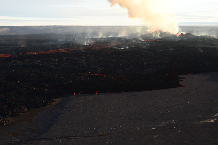 Bardarbunga Eruption: Lava Flows