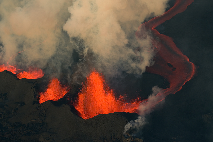 Bardarbunga Eruption: Lava Flows