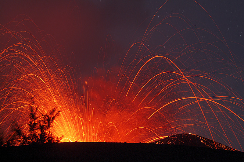 A night on Anak Krakatau (4. - 7. June 2009)