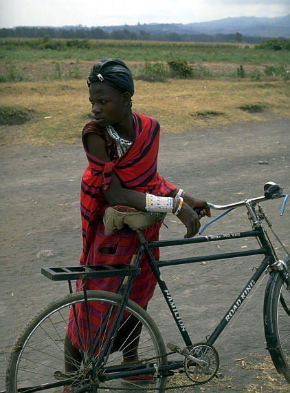 Markt der Maasai. 27 Juli 2003