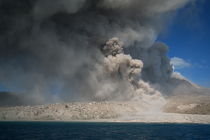 Pyroclastic flows in Aymer's Ghaut (29 Jan - 1 Feb 2010) Pyroclastic flows in Aymer's Ghaut (29 Jan - 1 Feb 2010)