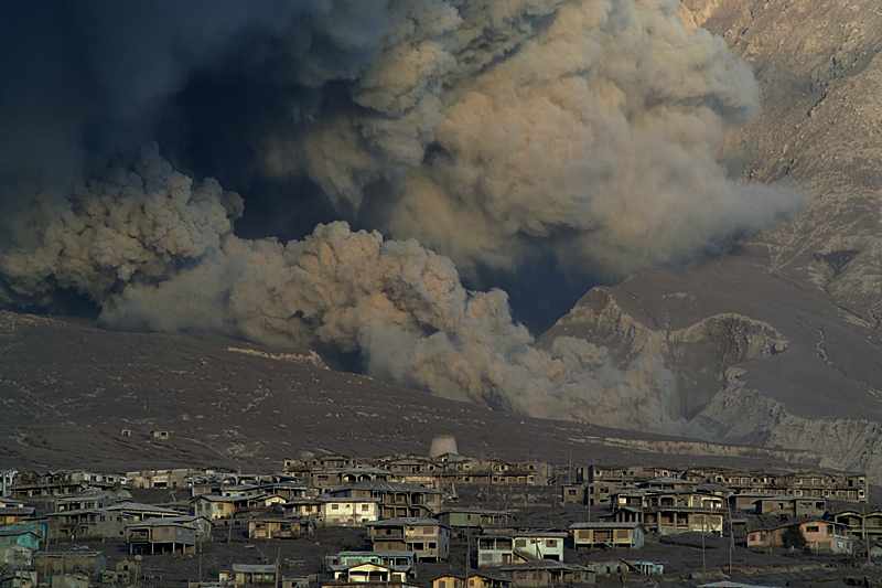 Pyroclastic flows in Aymer's Ghaut (29 Jan - 1 Feb 2010) Pyroclastic flows in Aymer's Ghaut (29 Jan - 1 Feb 2010)