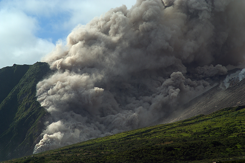 Pyroclastic flows in Tar River Valley (27 - 29 Jan 2010) Pyroclastic flows in Tar River Valley (27 - 29 Jan 2010)