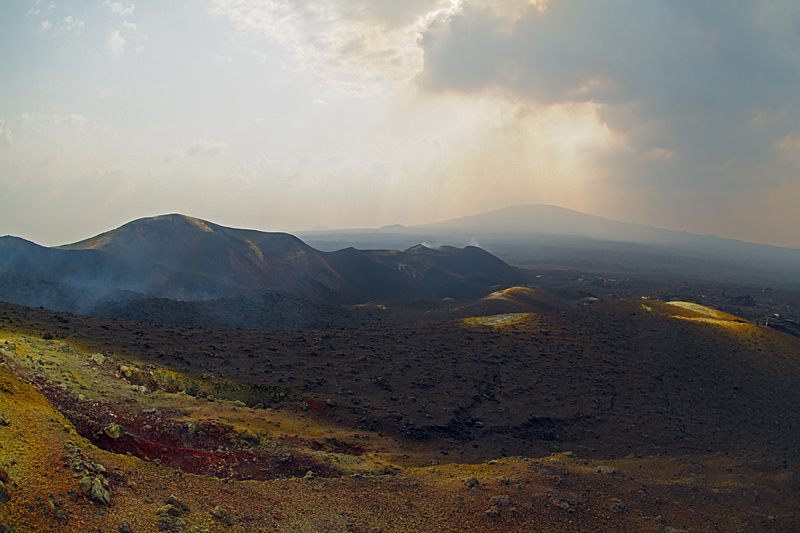 22-25 January 2012: The landscape at the Kimanura Craters