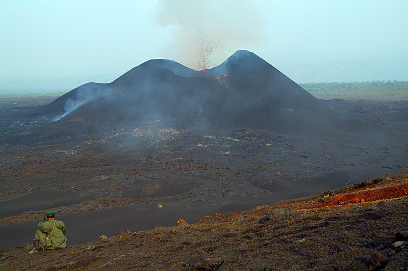 22-25 January 2012: The landscape at the Kimanura Craters