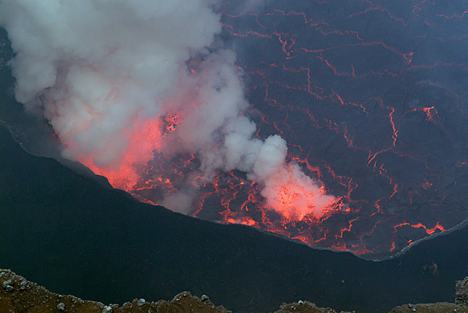 The Lava Lake seen from Belvedere