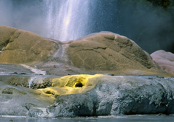 Geysers near Rotorua