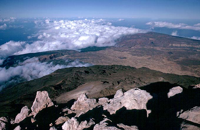 Pico de Teide e Cañadas in primavera ed estate Pico de Teide e Cañadas in primavera ed estate