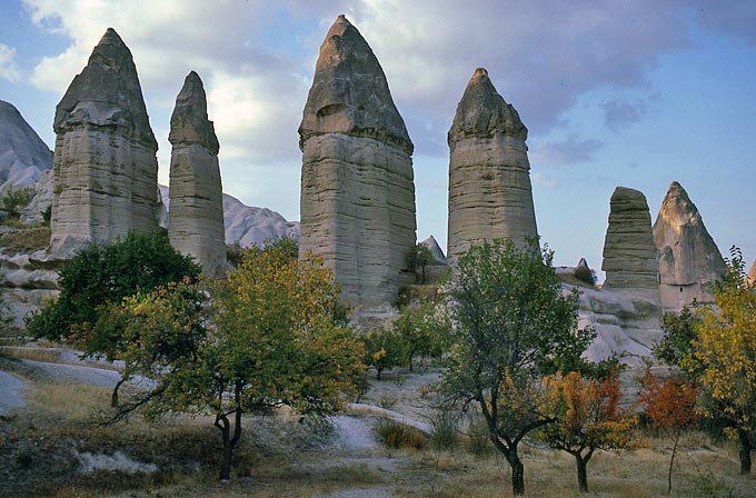 'Camini di Fata' a Goreme e Zelve