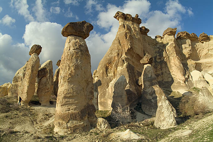 'Fairy Chimneys' at Goreme and Zelve