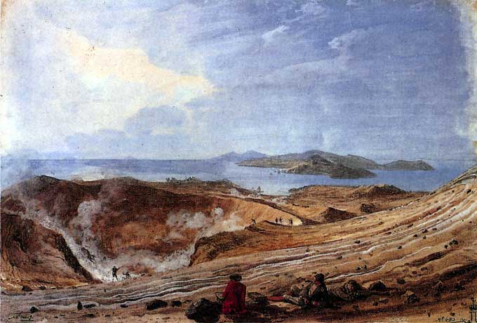 Historische Darstellungen von Vulcano Historische Darstellungen von Vulcano