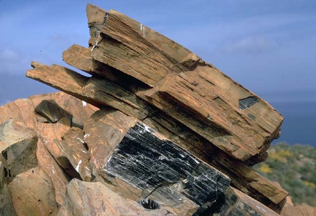 Lipari: Bimsstein und Obsidian