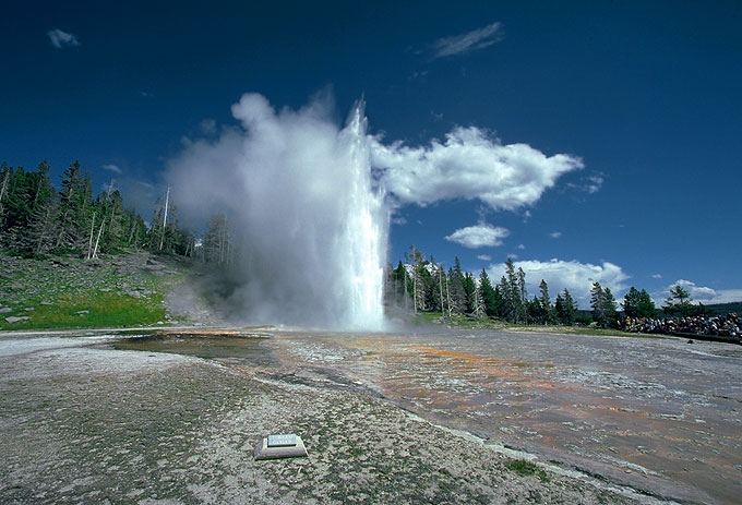 Geyser eruptions: Photos