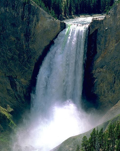 The sky above Yellowstone