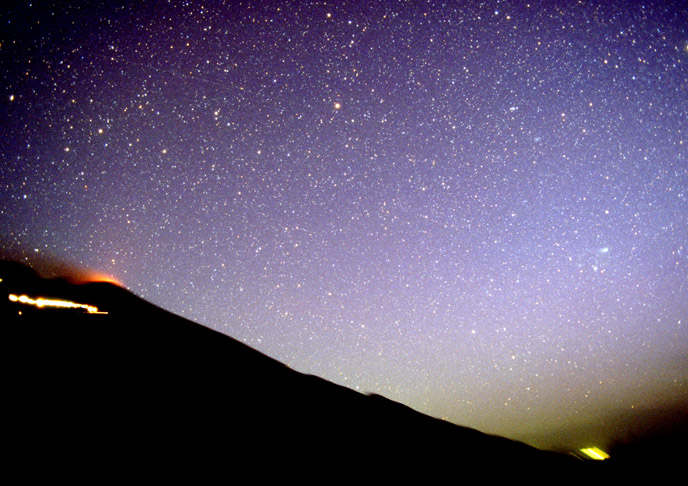 Una Cometa e molti Ammassi Stellari  Maggio 2004